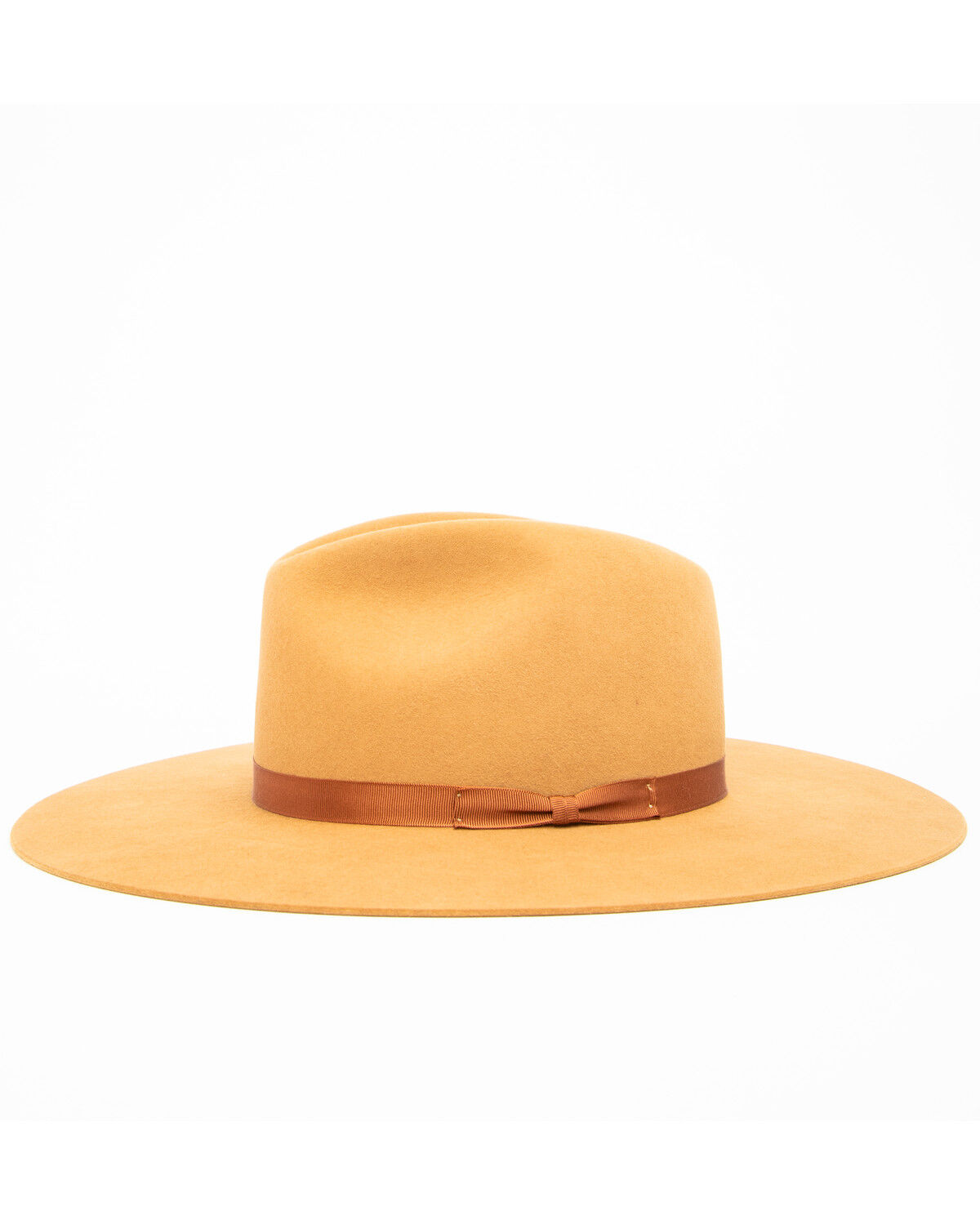 Image #2 - Rodeo King Women's 7X Tracker Pinch Front Fur Felt Hat, Camel, hi-res
