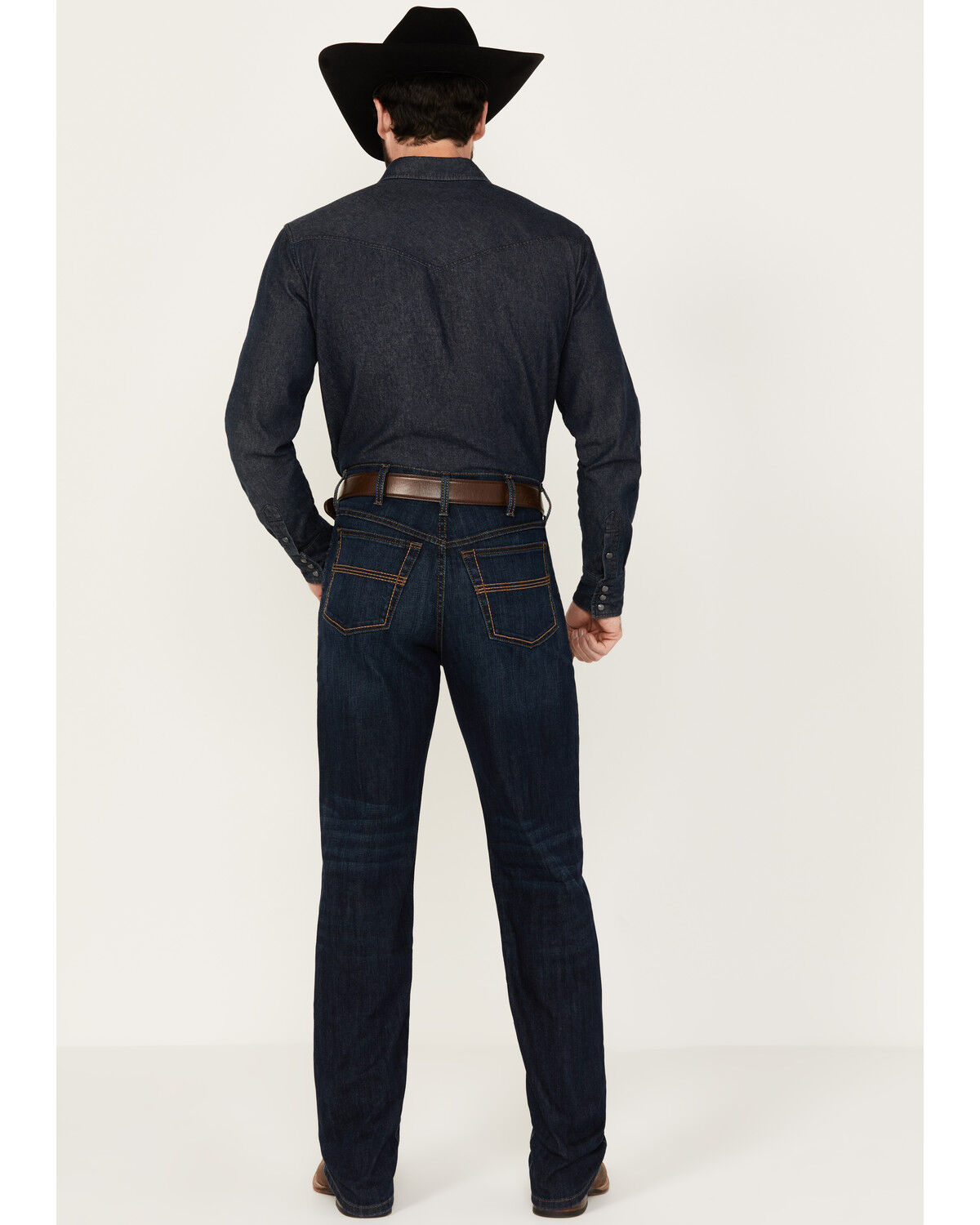 Cinch Men's Black Label 2.0 Dark Rinse Loose Tapered