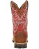 Durango Women's Rebel Waterproof Western Work Boots - Composite Toe , Brown, hi-res