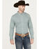 Image #1 - Cody James Men's Punker Paisley Print Long Sleeve Button-Down Western Shirt, Blue, hi-res