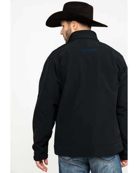 Image #2 - Cinch Men's Black Softshell Bonded Jacket , , hi-res