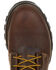 Image #6 - Durango Men's Maverick Waterproof Lacer Work Boots - Round Toe, Pecan, hi-res