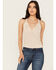 Image #1 - Cleo + Wolf Women's Sweater Knit Tank, Oatmeal, hi-res