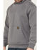 Image #4 - Hawx Men's Hawx Fleece Hooded Sweatshirt, Grey, hi-res