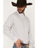 Image #2 - Ariat Men's Boot Barn Exclusive Franz Geo Print Long Sleeve Button-Down Western Shirt - Tall, White, hi-res