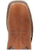 Image #6 - Georgia Boot Men's Carbo-Tec Elite Waterproof Pull On Safety Western Boots - Soft Toe, Brown, hi-res