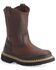 Georgia Boot Boys' Little Georgia Giant Wellington Boots - Round Toe, Brown, hi-res