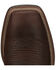 Image #6 - Justin Men's 11" Bowline Western Boots - Broad Square Toe, Brown, hi-res
