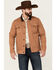 Image #2 - Blue Ranchwear Men's Copper Duck Canvas Button-Front Trucker Rust Jacket, Rust Copper, hi-res