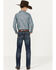 Wrangler Boys' Vintage Slim Fit Bootcut Jeans, Blue, hi-res