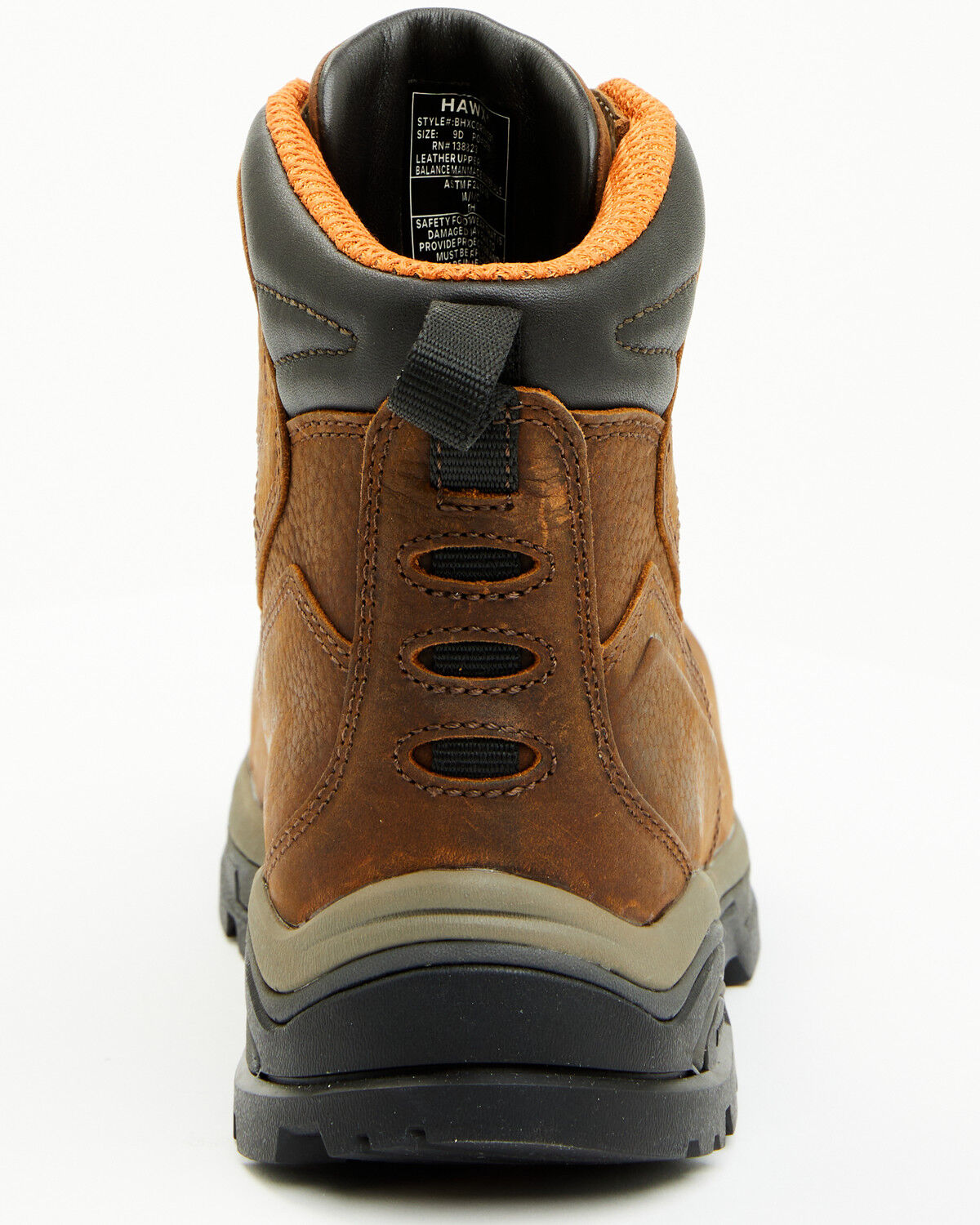 Image #5 - Hawx Men's Enforcer Pro Work Boots - Composite Toe, Brown, hi-res