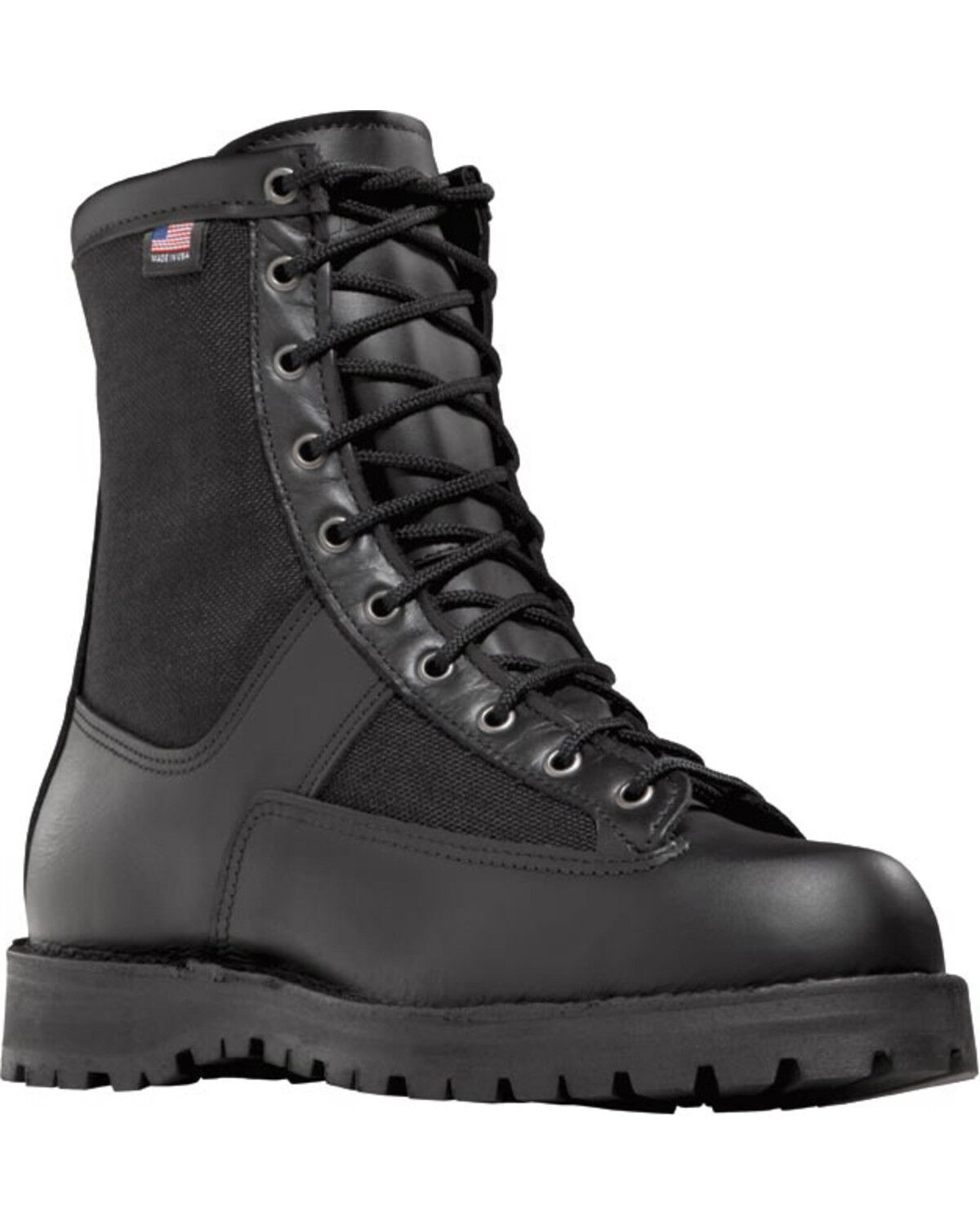 Image #1 - Danner Unisex Acadia Insulated Uniform Boots, Black, hi-res