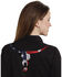 Roper Women's Americana Longhorn Long Sleeve Pearl Snap Western Shirt, Black, hi-res
