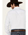 Image #5 - Roper Men's Classic Tone On Tone Solid Long Sleeve Pearl Snap Western Shirt, Light Blue, hi-res