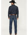 Image #3 - Ariat Men's M3 Newton Jesse Medium Wash Relaxed Straight Rigid Denim Jeans, Medium Wash, hi-res