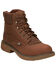 Justin Men's Rush Lacer Work Boots - Soft Toe, Brown, hi-res
