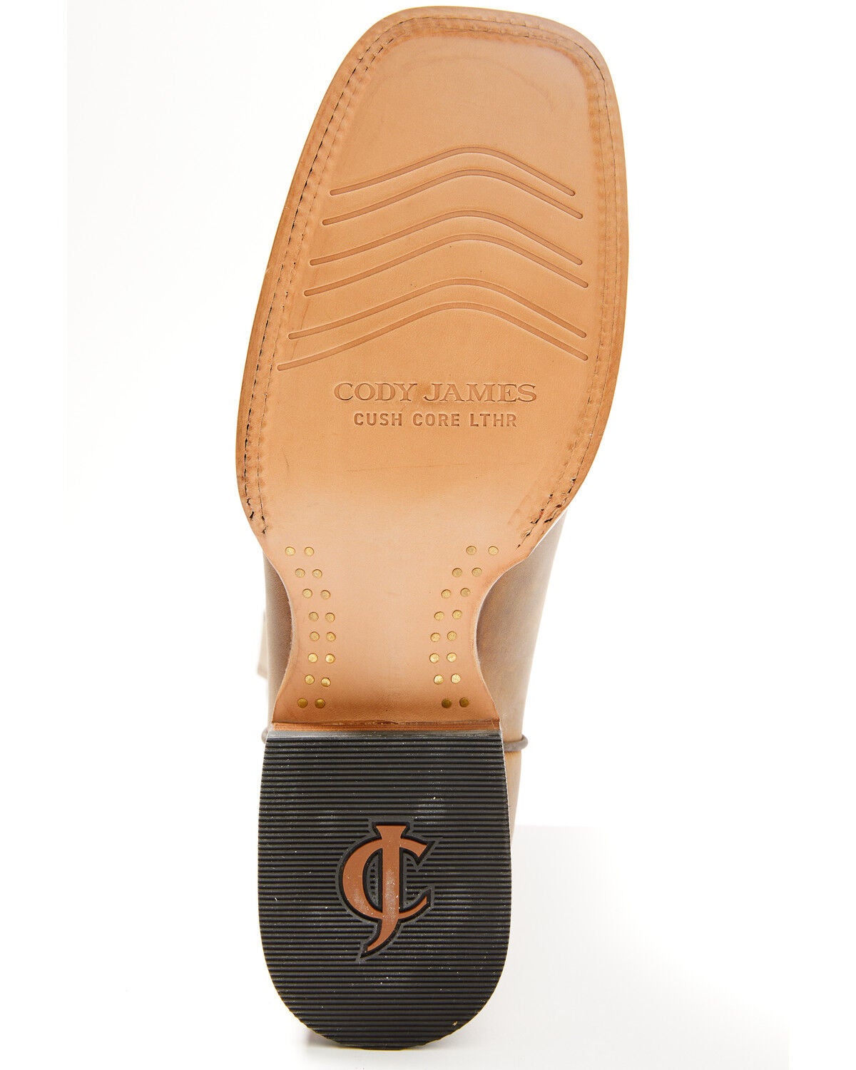 Image #7 - Cody James Cush Core&reg; Men's Tracker Western Boots - Broad Square Toe, Brown, hi-res