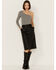 Image #1 - Levi's Premium Women's Faux Leather Icon Pencil Skirt, Black, hi-res