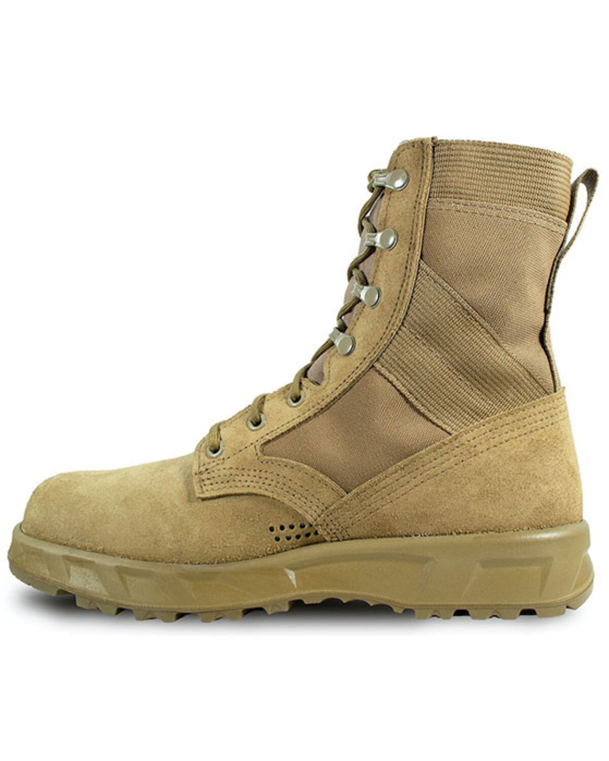 Image #3 - McRae Men's T2 Ultra Light Hot Weather Combat Boots - Steel Toe, Coyote, hi-res