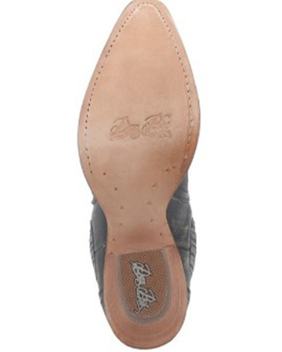Image #7 - Dan Post Women's Shay Booties - Round Toe, Black, hi-res