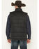 Image #4 - Cody James Men's Oil Slick Snap Lined Vest - Tall, Black, hi-res