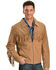 Image #2 - Scully Men's Fringed Suede Leather Short Jacket, Bourbon, hi-res