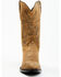 Image #4 - Tony Lama Men's Outpost Desert Goat Leather Western Boots - Medium Toe , Tan, hi-res