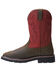 Image #3 - Wolverine Men's Rancher Western Work Boots - Steel Toe, Brown, hi-res