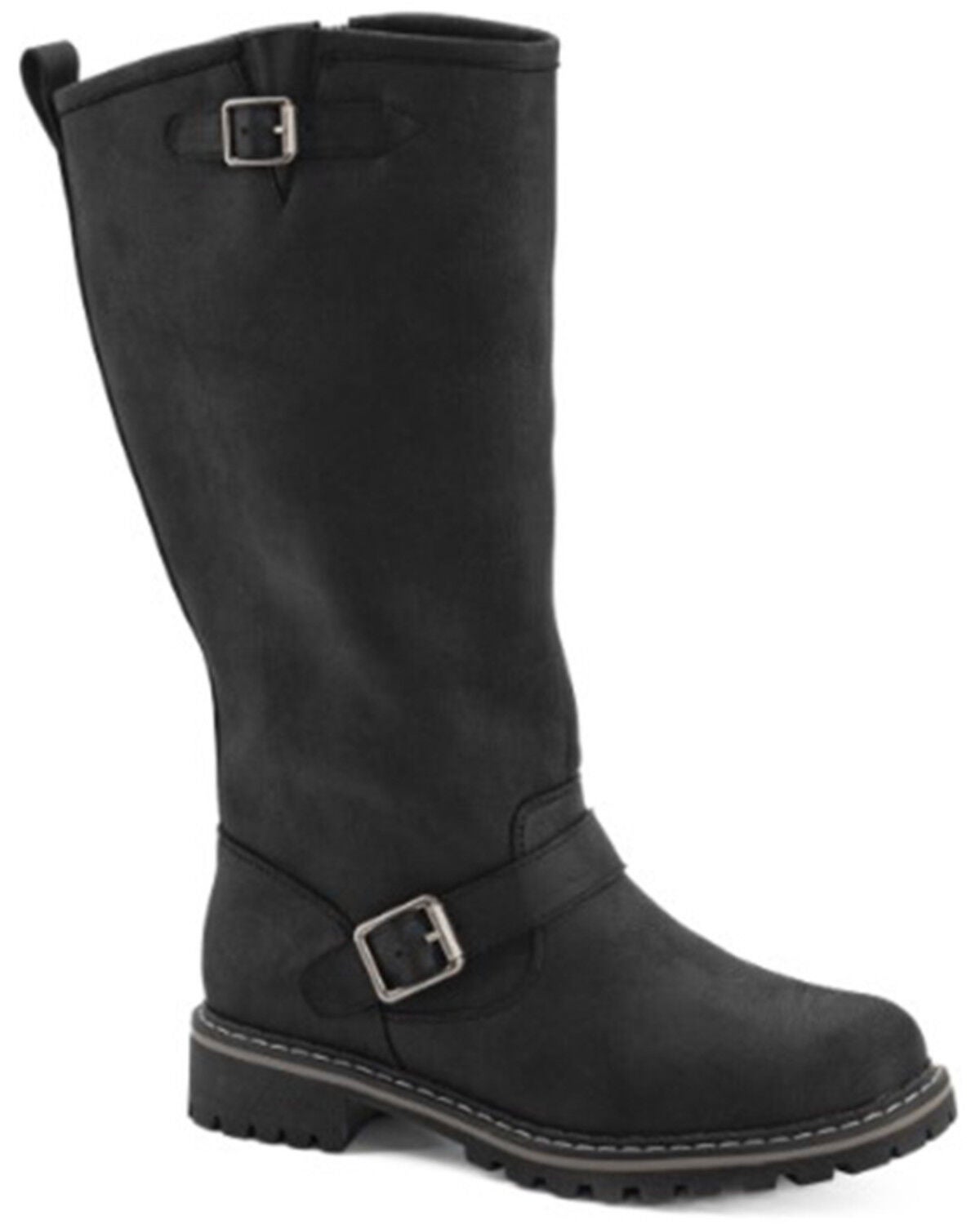 Image #1 - Corkys Women's Carny Fashion Boots - Round Toe, Black, hi-res