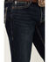 Image #2 - Hooey by Rock & Roll Denim Men's Double Barrel Dark Wash Relaxed Stack Bootcut Reflex Stretch Denim Jeans, Dark Wash, hi-res