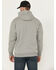 Image #4 - Ariat Men's Rebar Workman Drive Hooded Sweatshirt, Grey, hi-res