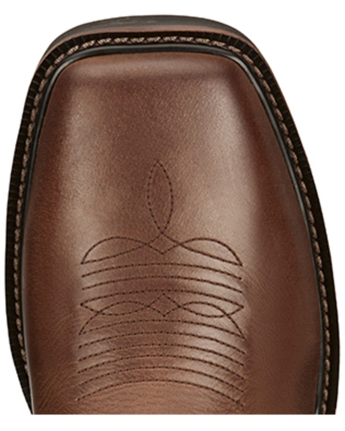 Image #6 - Justin Men's 11" Handler Pull-On Work Boots - Composite Toe, Tan, hi-res
