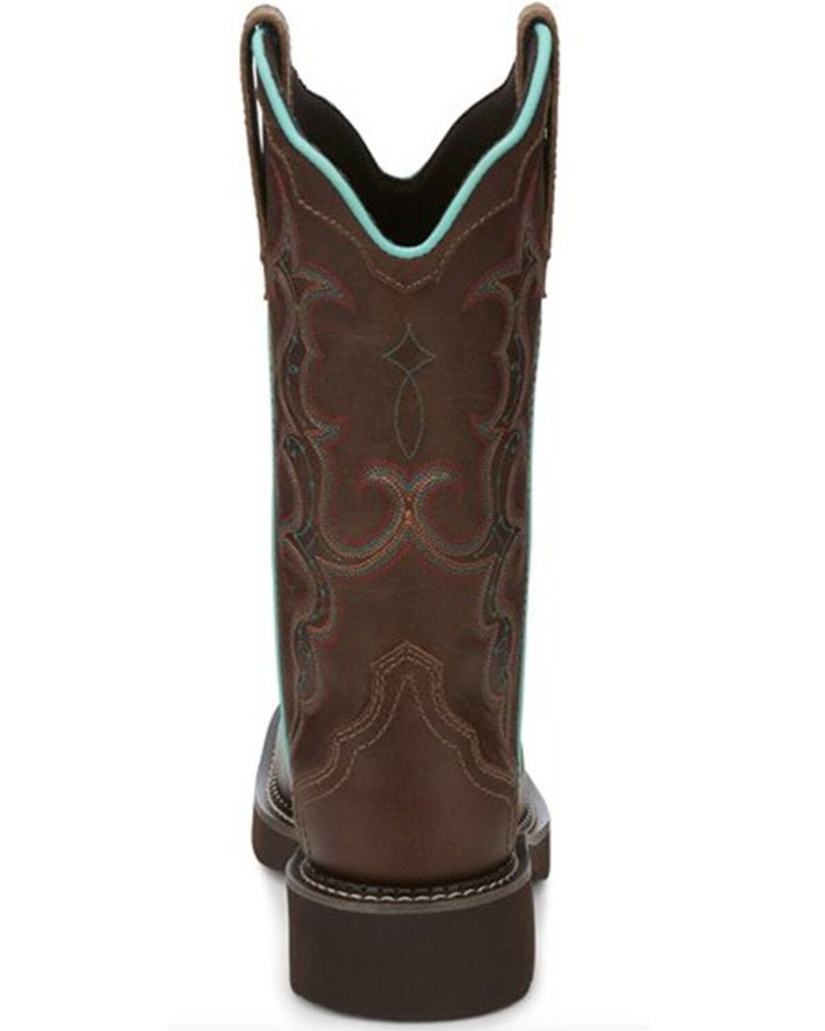 Image #5 - Justin Women's Raya Western Boots - Square Toe, Tan, hi-res