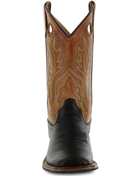 Cody James Boys' Black Canyon Tan Cowboy Boots - Square Toe, Black, hi-res