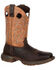 Durango Men's Rebel Waterproof Western Boots - Steel Toe, Brown, hi-res