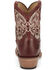 Image #5 - Justin Women's Isabella Western Booties - Snip Toe, Red, hi-res