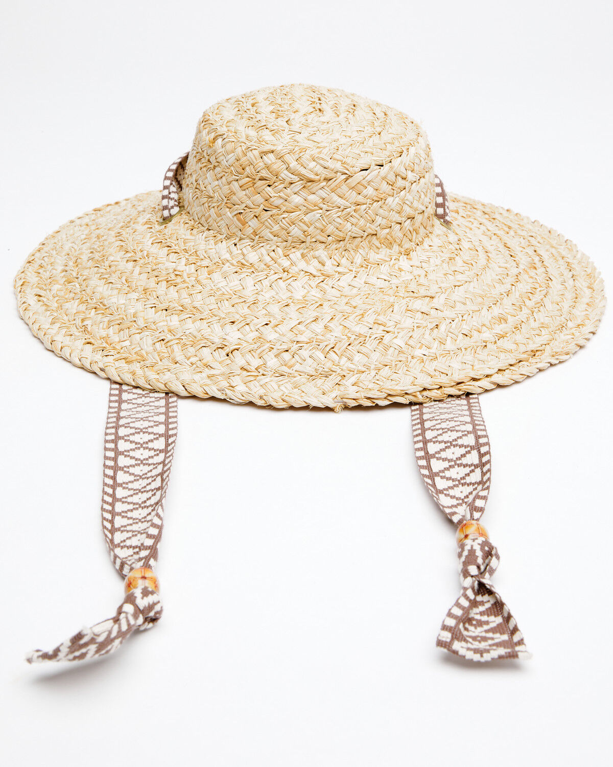 Image #3 - Shyanne Women's Natasha Straw Western Fashion Hat, Natural, hi-res