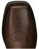 Justin Men's Driller Western Work Boots - Steel Toe, Dark Brown, hi-res