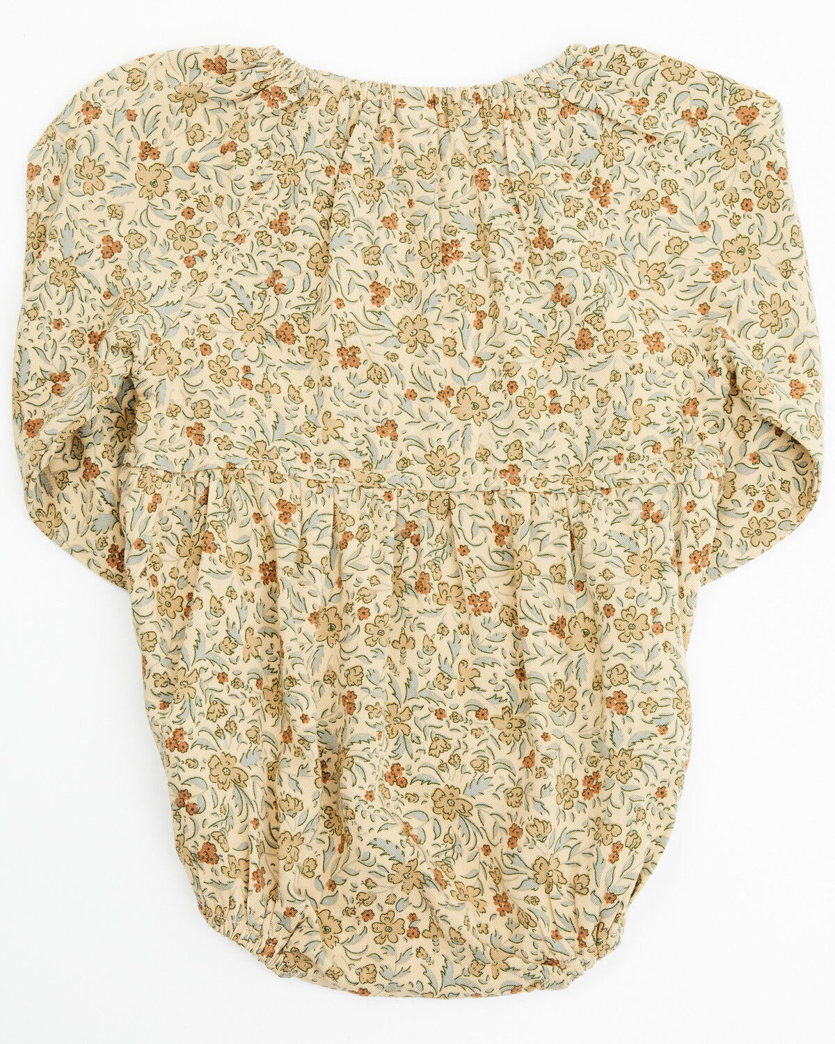 Image #3 - Rylee & Cru Infant Girls' Golden Garden Print Long Sleeve Onesie, Cream, hi-res
