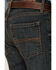 Image #4 - Cody James Boys' Barn Sour Dark Wash Slim Stretch Straight Jeans, Dark Wash, hi-res