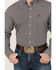 Image #3 - Cinch Men's Geo Print Long Sleeve Button-Down Western Shirt, Black, hi-res