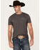 Image #4 - Cody James Men's Southwest Sunset Short Sleeve Graphic T-Shirt, Charcoal, hi-res