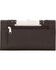 Image #2 - American West Women's Cow Town Pony Hair Tri-Fold Wallet, Chocolate, hi-res