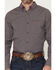 Image #3 - Ariat Men's Pro Series Wheaton Plaid Print FItted Long Sleeve Button-Down Western Shirt, Navy, hi-res