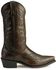Image #2 - Laredo Men's Hawk Western Boots - Snip Toe, Burnt Apple, hi-res