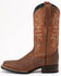 Image #3 - Ferrini Men's Toro Western Performance Boots - Square Toe, Brandy Brown, hi-res