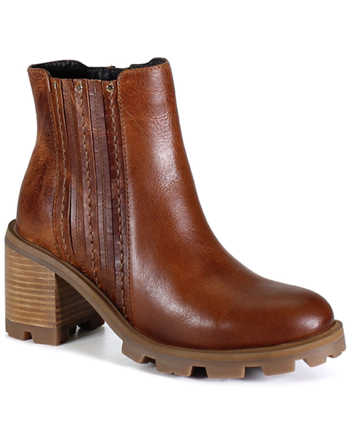 Image #1 - Diba True Women's Spice Berry Chelsea Boots - Round Toe, Tan, hi-res
