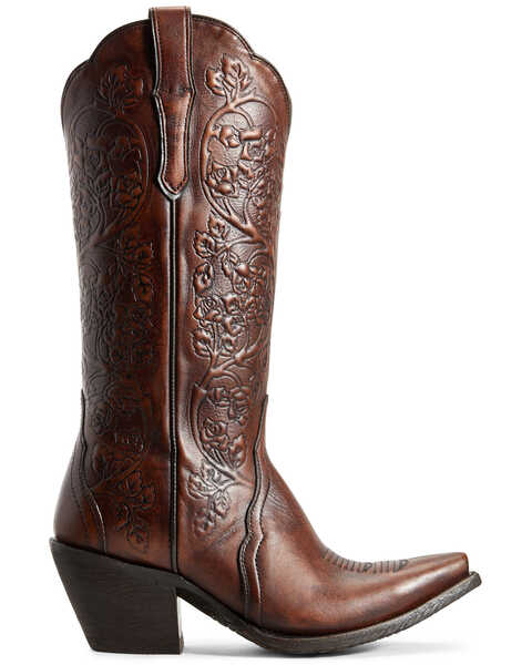 Image #1 - Ariat Women's Platinum Rich Cognac Western Boots - Snip Toe, , hi-res