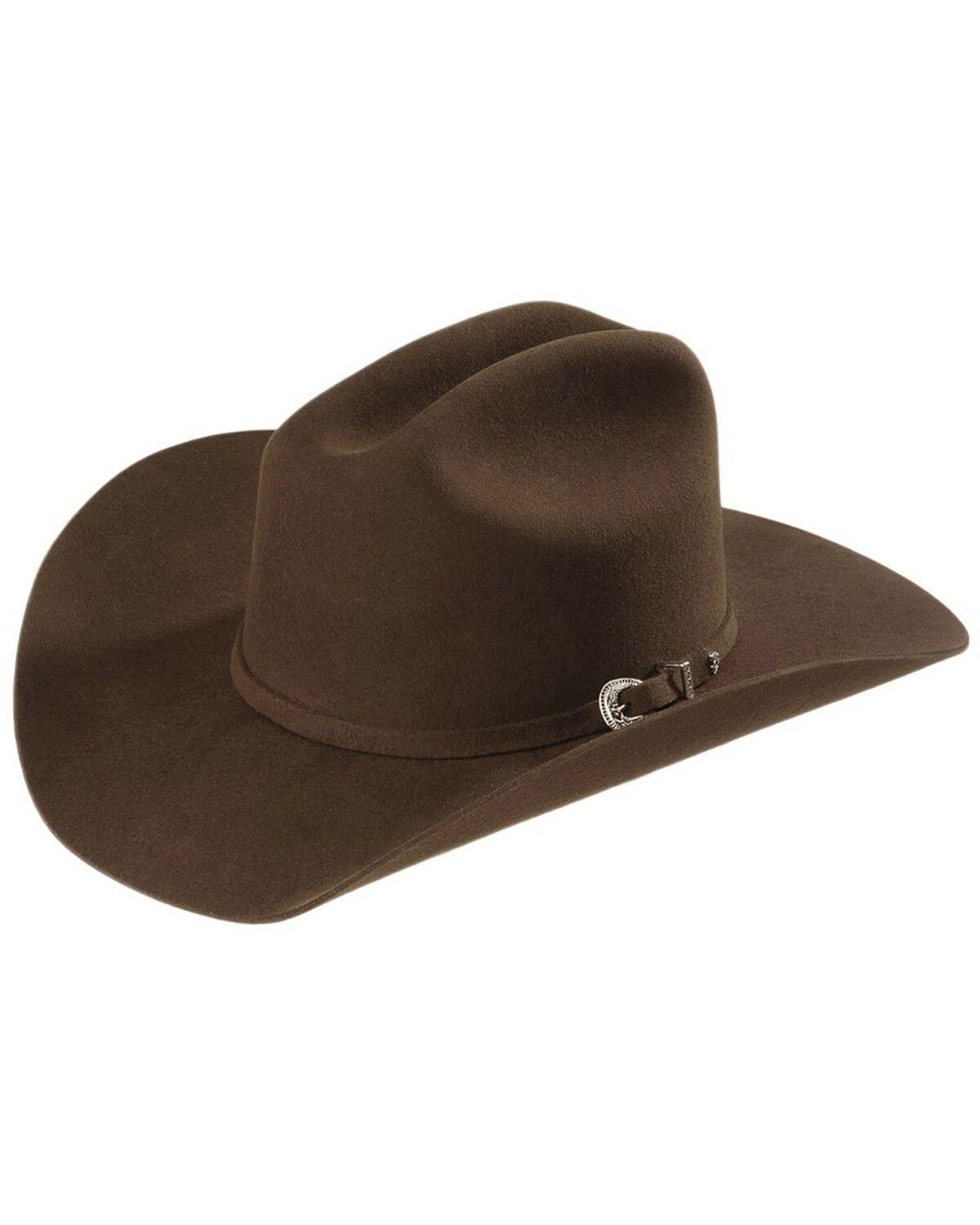 Image #1 - Justin Rodeo 3X Felt Cowboy Hat, Brown, hi-res