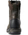 Ariat Men's Workhog Side Zip Waterproof Work Boots - Carbon Toe, Brown, hi-res